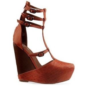 Jeffrey Campbell ZANE Strappy Wedges
